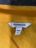 Express 100% Rayon Yellow Long Sleeve Blouse Size S - photo 7