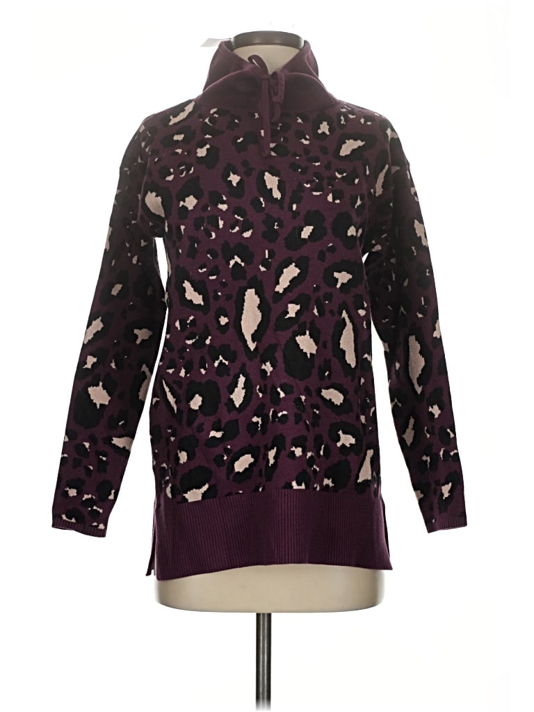 Lou & Grey Pullover Sweater In Purple