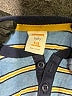 Gymboree 100% Cotton Blue Long Sleeve Henley Size 6-12 mo - photo 3