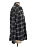 Garage Plaid Gray Long Sleeve Blouse Size S - photo 4