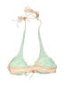 Unbranded Floral Orange Blue Swimsuit Top Size M (estimated) - photo 2