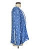 Roper 100% Rayon Blue Long Sleeve Blouse Size L - photo 4