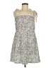 Shein Animal Print Silver Cocktail Dress Size 8 - 10 - photo 1