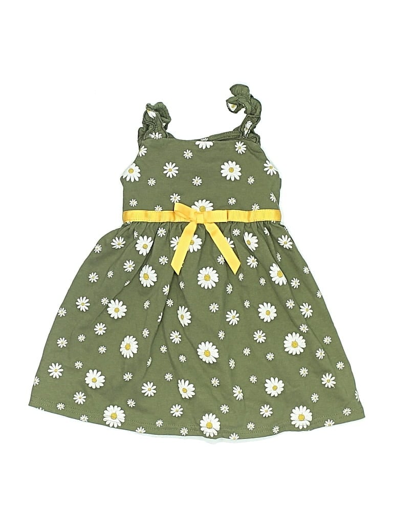 Pre-owned Blueberi Boulevard Kids' Dress In Green