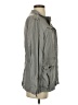 Max Jeans 100% Tencel Lyocell Solid Gray Jacket Size S - photo 4