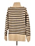 A New Day Stripes Tan Turtleneck Sweater Size M - photo 2