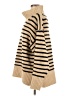 A New Day Stripes Tan Turtleneck Sweater Size M - photo 5