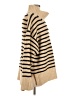 A New Day Stripes Tan Turtleneck Sweater Size M - photo 4