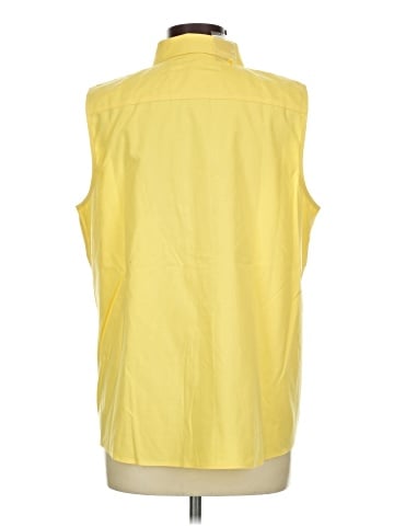Coldwater Creek Sleeveless Button-Down Shirt (view 2)