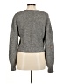 H&M Metallic Gray Pullover Sweater Size M - photo 2