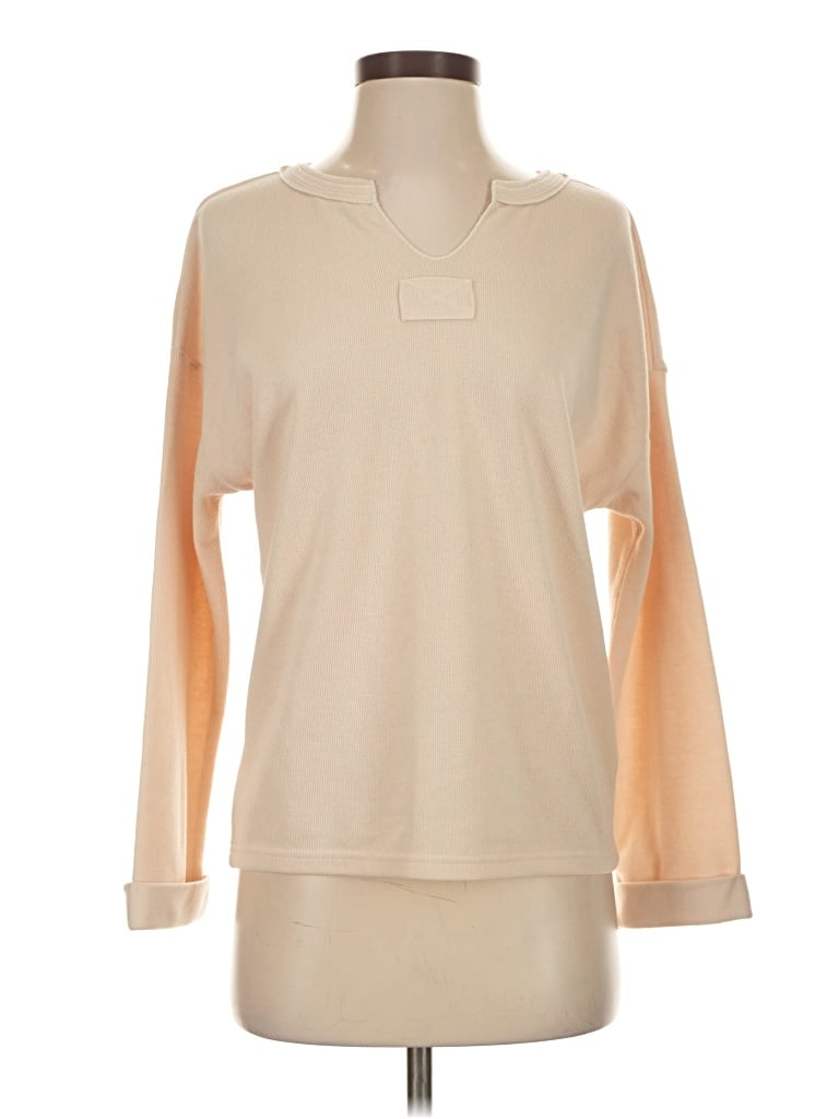 Pre-owned Merokeety Long Sleeve T-shirt In Brown