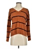 Ann Taylor LOFT Stripes Brown Pullover Sweater Size XS - photo 1