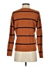 Ann Taylor LOFT Stripes Brown Pullover Sweater Size XS - photo 2