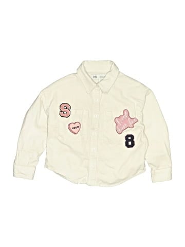 Zara Long Sleeve Button-Down Shirt (view 1)