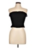 Shein 100% Polyester Black Sleeveless Top Size L - photo 1