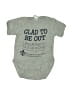 Rabbit Skins Gray Short Sleeve Onesie 3-6 MO / 6 MO - photo 1