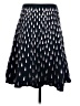 Snak Graphic Black Formal Skirt Size 2 - photo 2