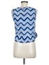 Assorted Brands 100% Cotton Blue Sleeveless Blouse Size M - photo 2