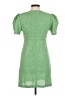 Shein 100% Polyester Tweed Green Casual Dress Size 6 - photo 2