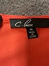 C. Luce Orange Sleeveless Blouse Size M - photo 7