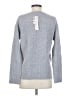 Aqua 100% Cashmere Solid Gray Cashmere Pullover Sweater Size S - photo 2