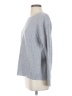 Aqua 100% Cashmere Solid Gray Cashmere Pullover Sweater Size S - photo 5