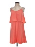 Cynthia Steffe 100% Polyester Solid Orange Cocktail Dress Size 0 - photo 1