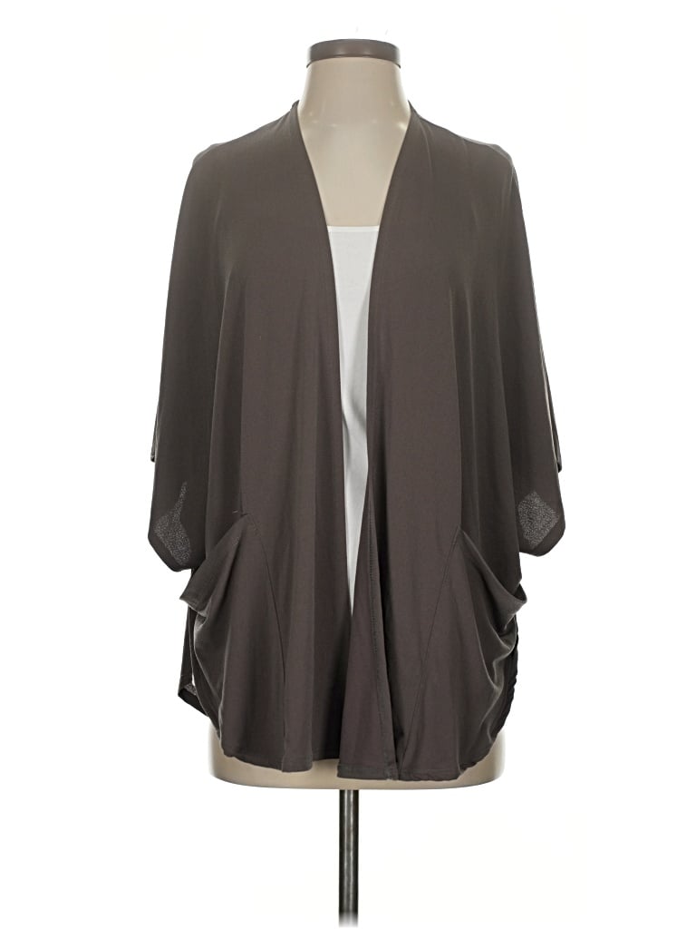 Pre-owned Chris & Carol Kimono In Gray