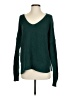 Lucky Brand Solid Green Pullover Sweater Size S - photo 1