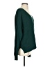 Lucky Brand Solid Green Pullover Sweater Size S - photo 4