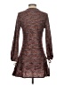 Casting Tweed Brown Pink Casual Dress Size S (estimated) - photo 2