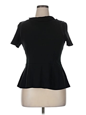 Pink Tartan Short Sleeve Top (view 1)