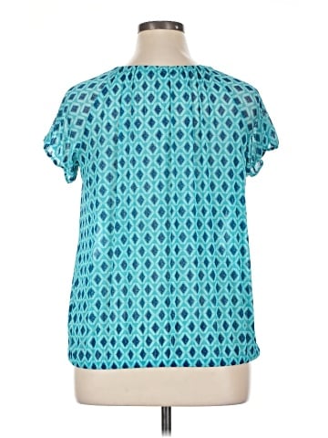 Jaclyn Smith Short Sleeve Blouse (view 2)