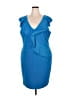 Alexia Admor Blue Cocktail Dress Size 2X - photo 1