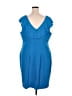 Alexia Admor Blue Cocktail Dress Size 2X - photo 2
