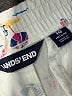 Lands' End Graphic Tropical White Board Shorts Size 10 - photo 3
