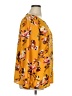Talbots Outlet 100% Polyester Yellow 3/4 Sleeve Blouse Size 1X - photo 4