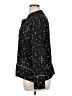 H&M 100% Polyester Stars Black Long Sleeve Blouse Size 14 - photo 5