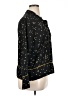 H&M 100% Polyester Stars Black Long Sleeve Blouse Size 14 - photo 4