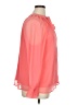 Old Navy 100% Polyester Pink 3/4 Sleeve Blouse Size XL - photo 4
