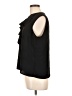 Nine West 100% Polyester Black Sleeveless Blouse Size L - photo 5
