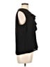 Nine West 100% Polyester Black Sleeveless Blouse Size L - photo 4