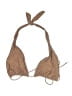 Aurelle Solid Tan Swimsuit Top Size M - photo 1