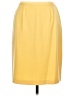 Metrostyle 100% Polyester Color Block Yellow Casual Skirt Size 10 - photo 1