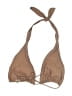 Aurelle Solid Tan Swimsuit Top Size M - photo 2