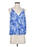 Eight Sixty 100% Polyester Blue Sleeveless Blouse Size S - photo 1