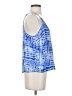 Eight Sixty 100% Polyester Blue Sleeveless Blouse Size S - photo 4