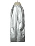 Muubaa 100% Leather Metallic Silver Leather Pants Size 2 - photo 1