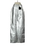 Muubaa 100% Leather Metallic Silver Leather Pants Size 2 - photo 2