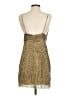 Saylor 100% Polyester Metallic Gold Cocktail Dress Size S - photo 2